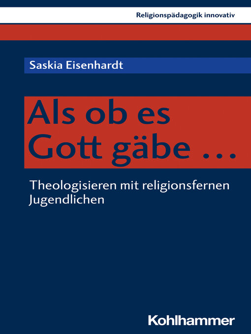 Title details for Als ob es Gott gäbe ... by Saskia Eisenhardt - Available